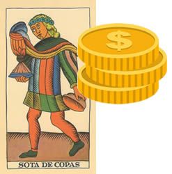 sota de copas tarot