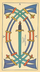 5 tarot swords reversed